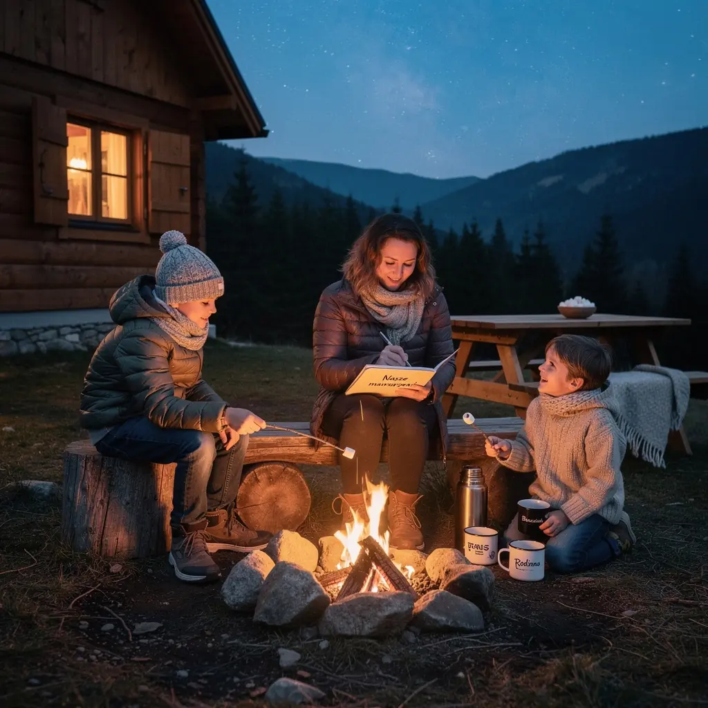 Modern workspace with technology